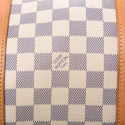 Louis Vuitton Damier Azur Keepall Bandouliere 55 10 of 12