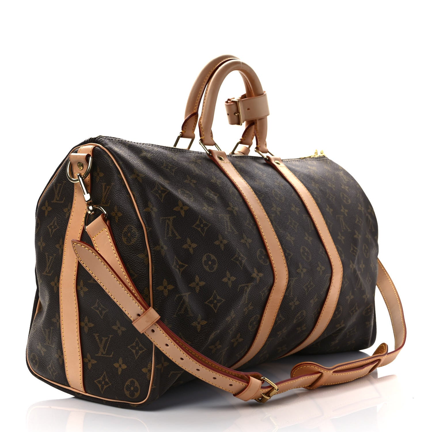 Louis Vuitton Monogram Keepall Bandouliere 45 3 of 9