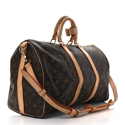 Louis Vuitton Monogram Keepall Bandouliere 45 3 of 9