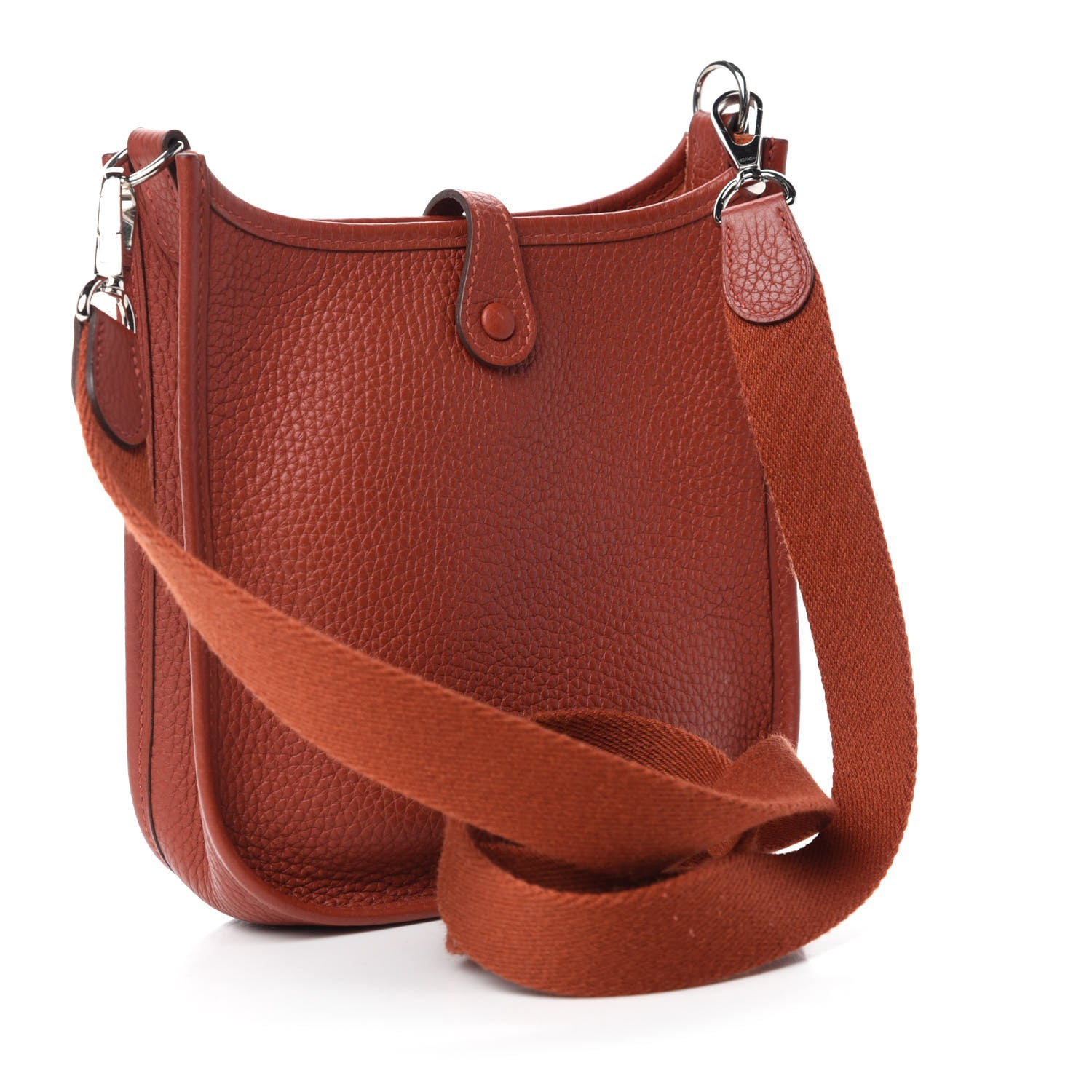 Hermes Taurillon Clemence Evelyne TPM Cuivre 3 of 10
