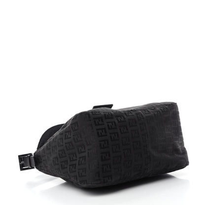 Fendi Zucchino Mama Baguette Black 4 of 10