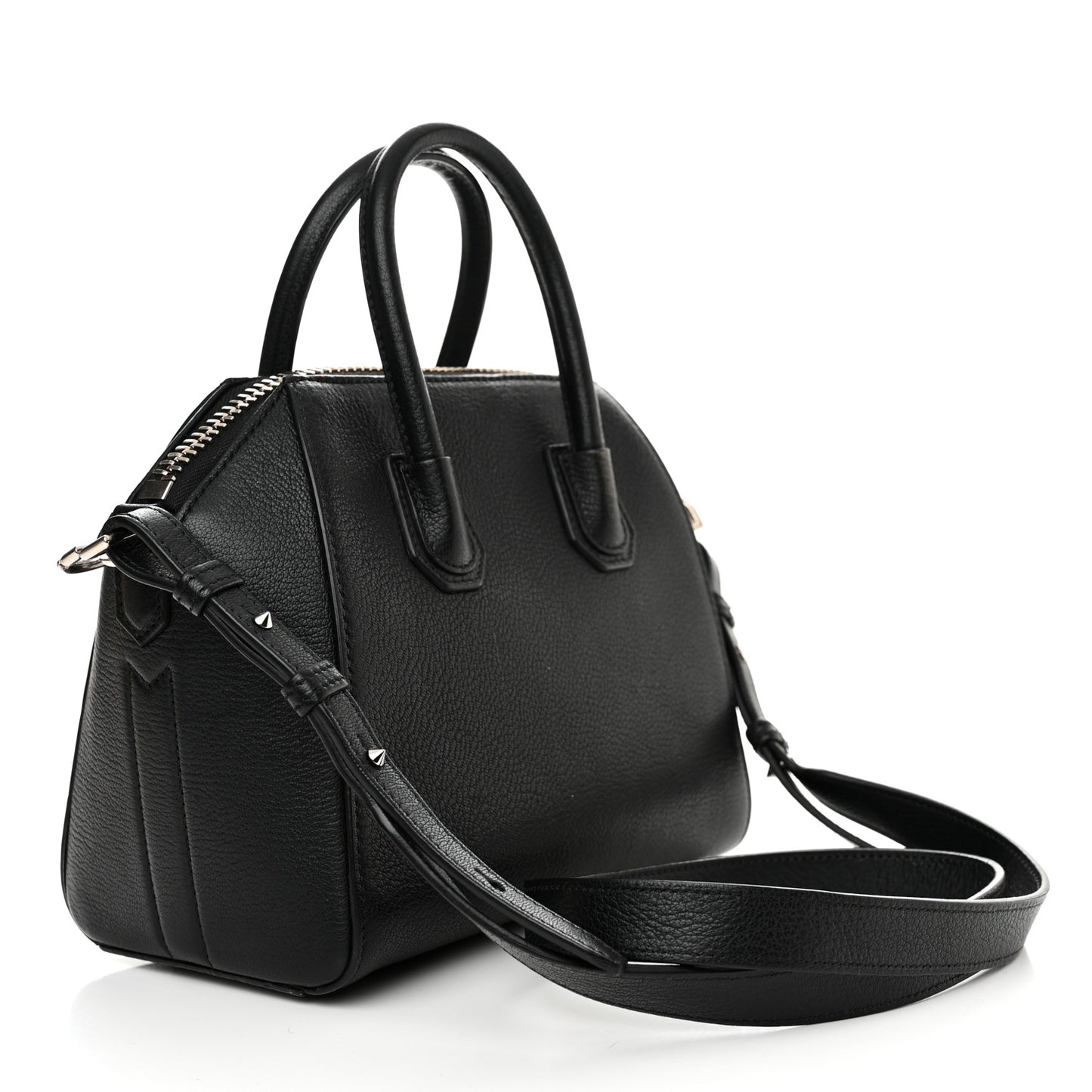 Sugar Goatskin Mini Antigona Black