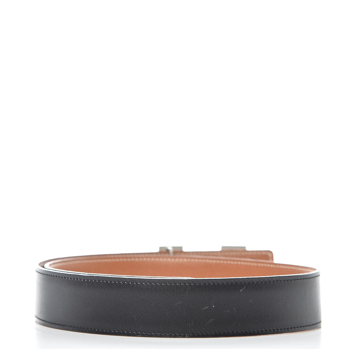 Box Epsom 32mm H Belt 70 Black Gold