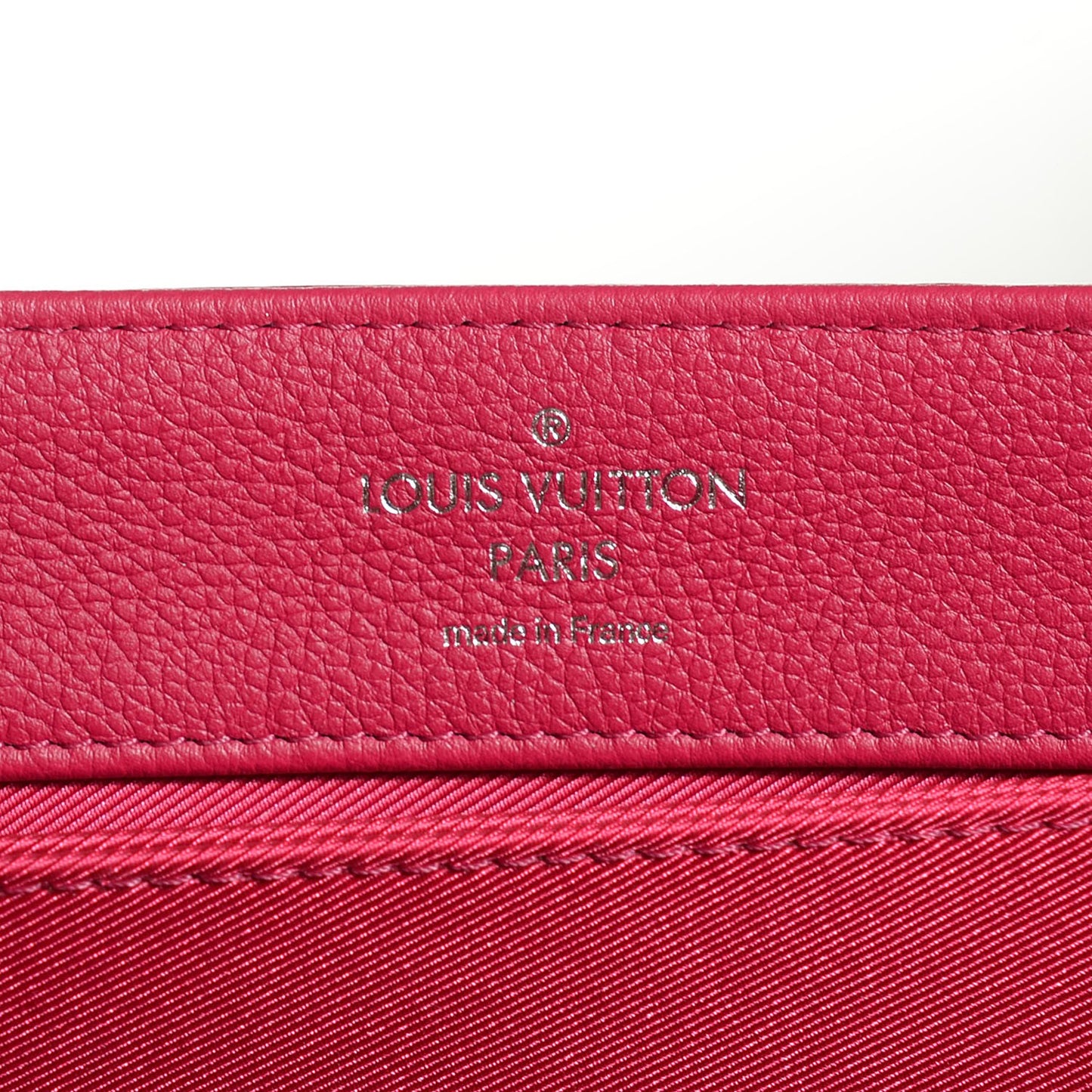 Soft Calfskin Lockme II Top Handle Dahlia