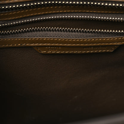 Celine Satin Smooth Calfskin Micro Tri-Color Luggage Rust 6 of 11