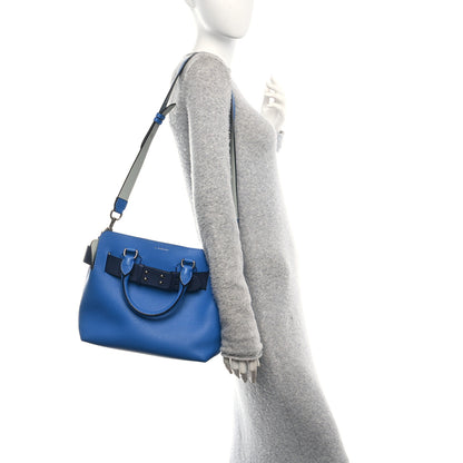 Burberry Soft Grain Calfskin Small Belt Bag Hydrangea Blue 2 of 10