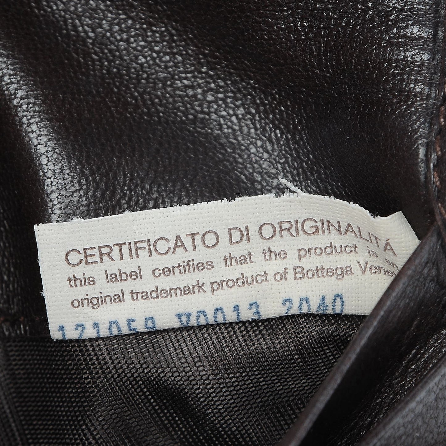 Nappa Intrecciato French Flap Wallet Ebano