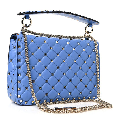Valentino Garavani Nappa Medium Rockstud Spike Shoulder Bag Angel 3 of 8