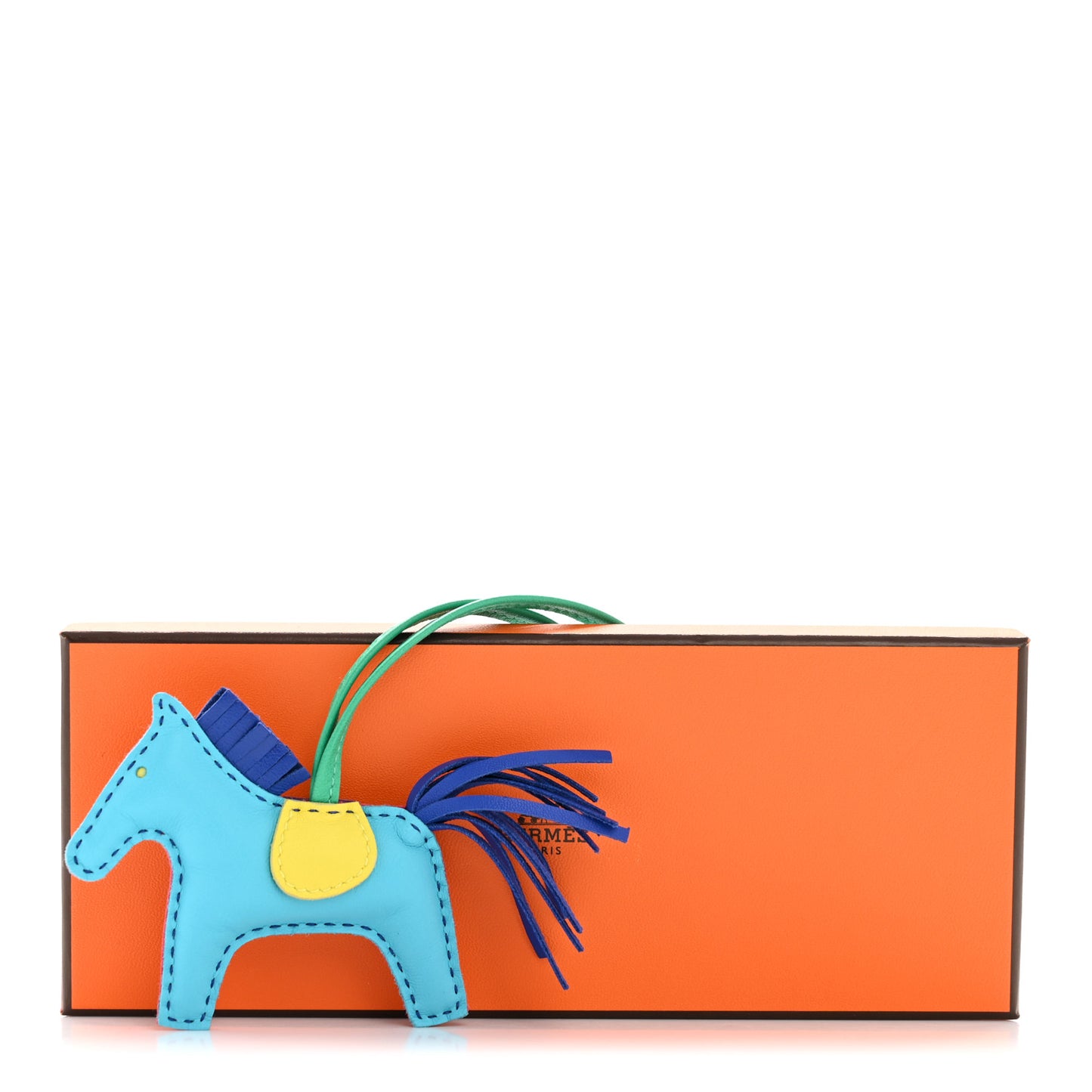 Milo Lambskin Grigri Rodeo Horse Bag Charm PM Rose Shocking Bleu Azteque Bleu Electrique Menthe Soufre Violet