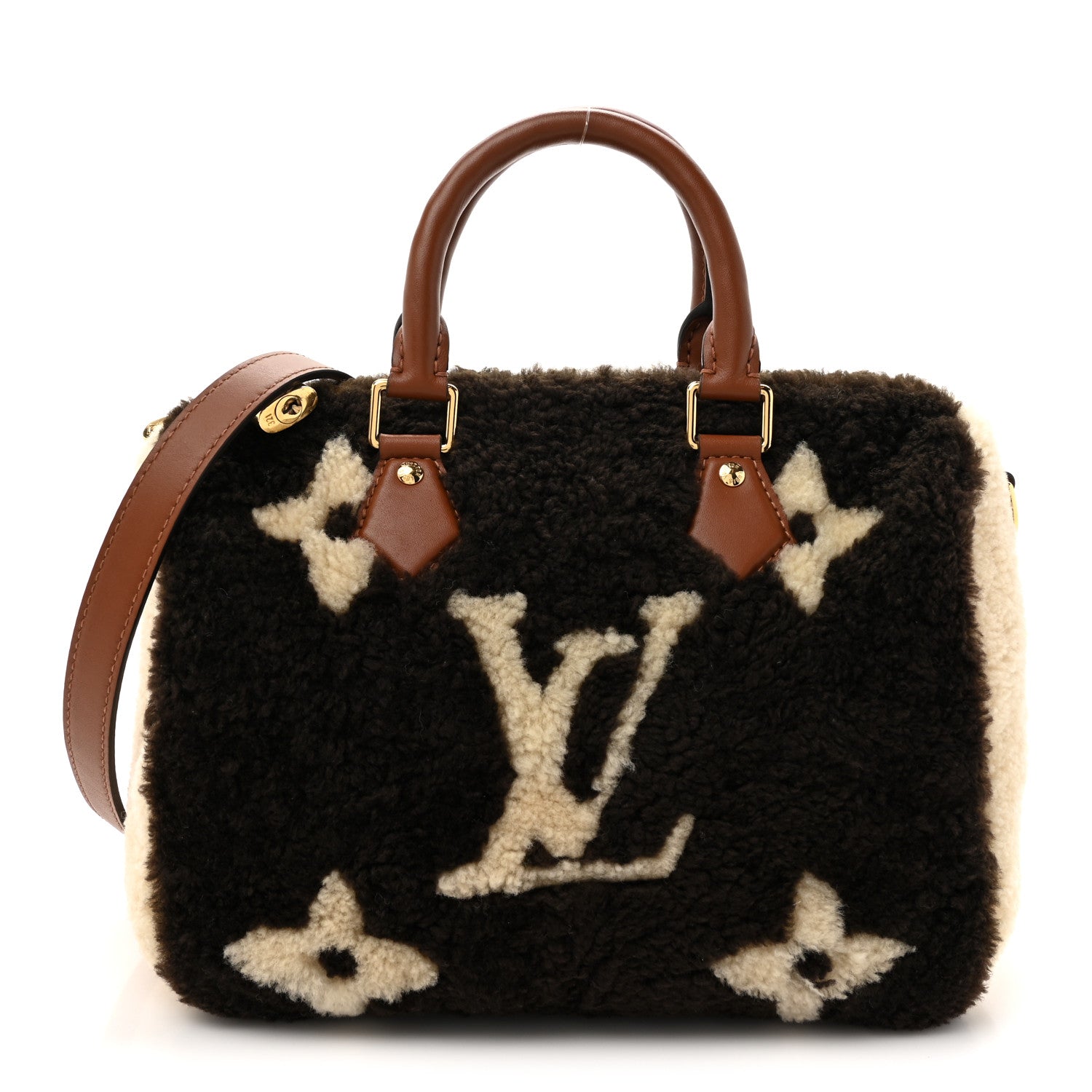 Louis Vuitton Monogram Teddy Speedy Bandouliere 25 1 of 10