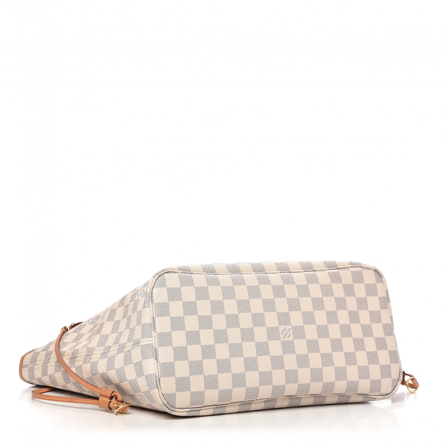 Louis Vuitton Damier Azur Neo Neverfull MM Rose Ballerine 4 of 12