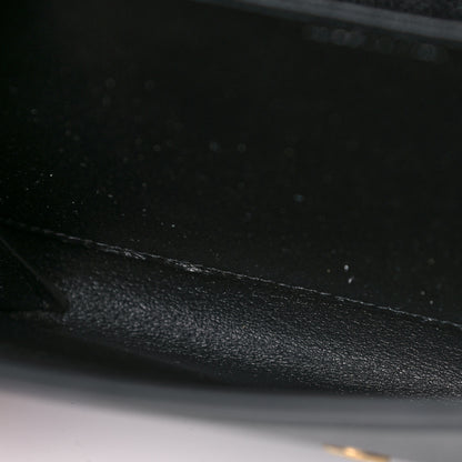 Saint Laurent Grain De Poudre Uptown Chain Wallet Black 5 of 9