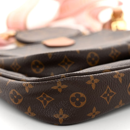 Louis Vuitton LOUIS VUITTON Monogram Multi Pochette Accessories Rose Clair 9 of 10