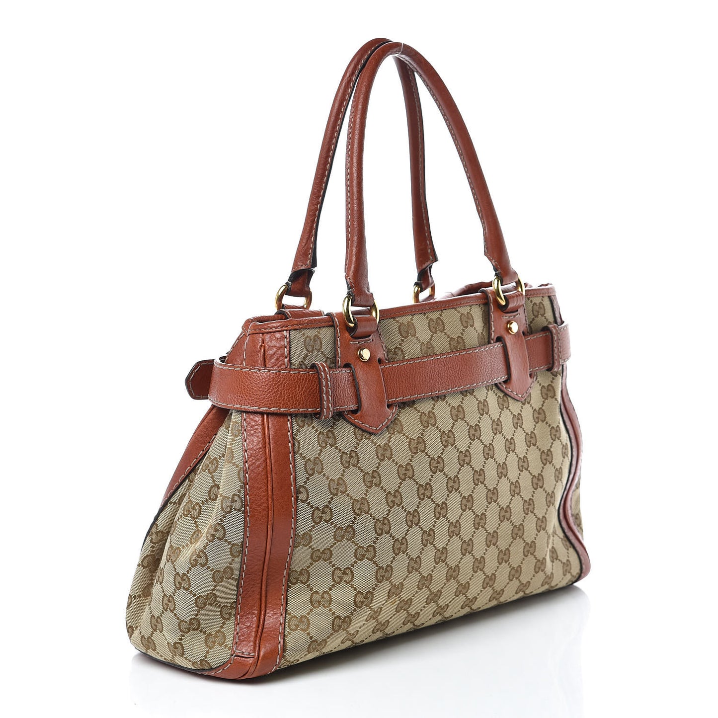 Monogram Medium GG Running Tote Orange