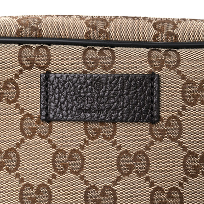 Gucci Monogram Belt Bag Dark Brown 14 of 14