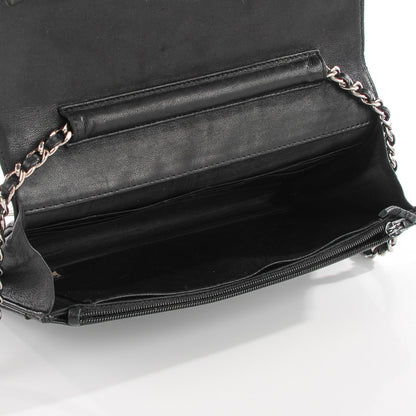 Chanel Caviar Timeless CC Wallet on Chain WOC Black 5 of 9