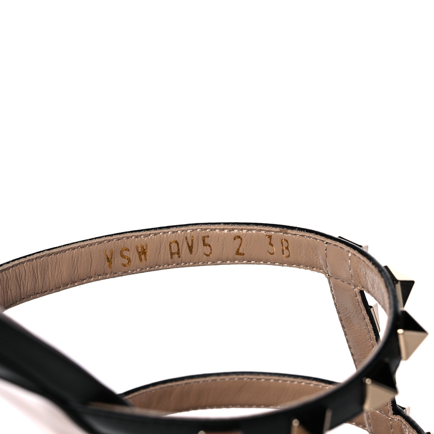Valentino Garavani Calfskin Rockstud 50mm Flip Flop Thong Sandals 38 Black 8 of 9