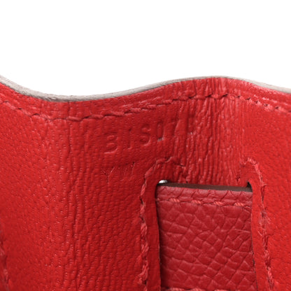 Hermes Epsom Horseshoe Kelly Sellier 28 Rouge Casaque 7 of 11