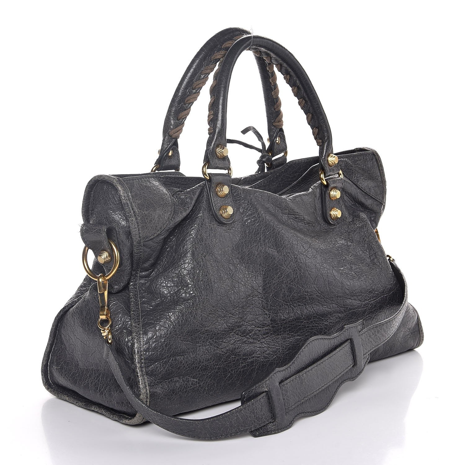 Balenciaga Agneau Giant 12 Gold Hardware City Gris Tarmac 4 of 8