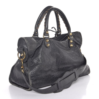Balenciaga Agneau Giant 12 Gold Hardware City Gris Tarmac 4 of 8