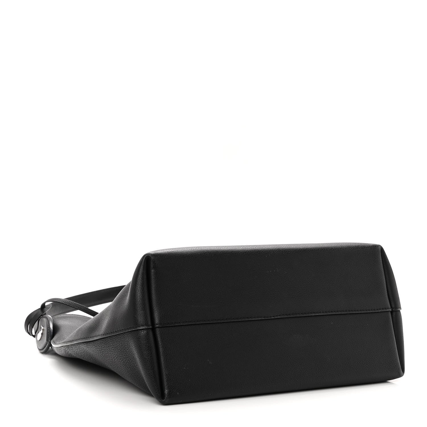 Louis Vuitton Calfskin Lockme Hobo Black 4 of 10
