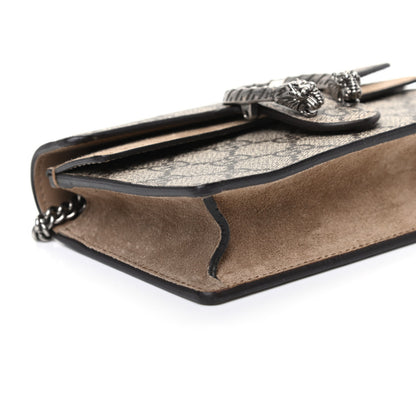 Gucci GG Supreme Monogram Super Mini Dionysus Shoulder Bag Taupe 7 of 8