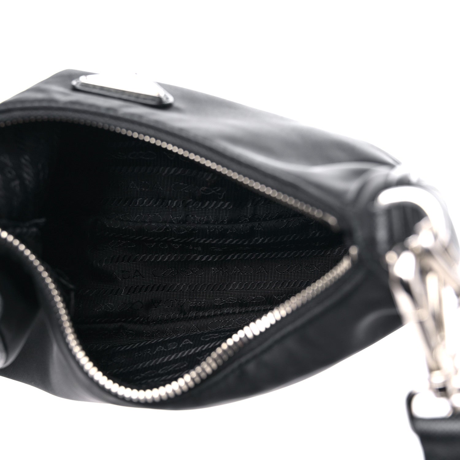 Prada Nylon Re-Edition 2005 Shoulder Bag Black 5 of 10