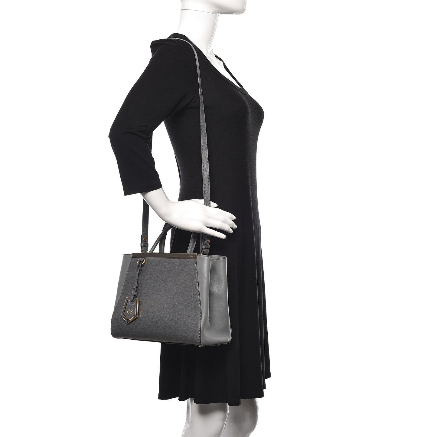 Vitello Elite Petite 2Jours Tote Grigio Grigio Chiaro
