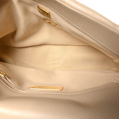 Chanel Lambskin Quilted Medium Chanel 19 Flap Beige 5 of 12