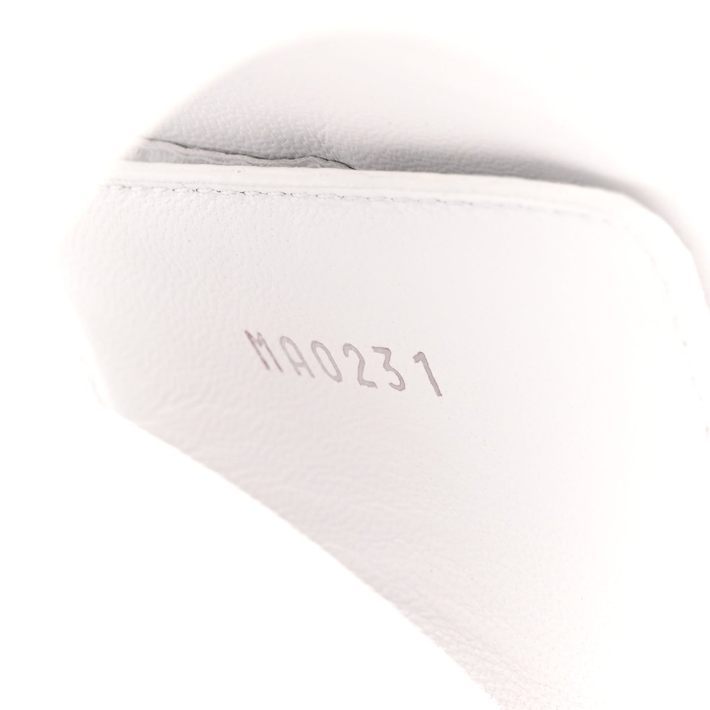 Calfskin Sunset Flat Mule Sandals 39 White
