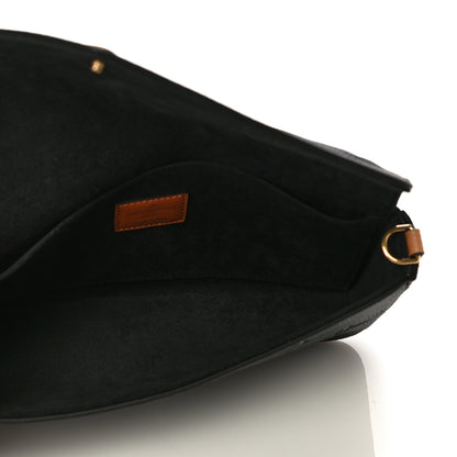 Louis Vuitton Empreinte Monogram Giant Wild At Heart Felicie Pochette Black 6 of 9