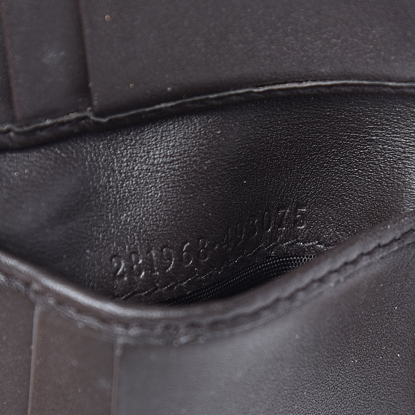 GG Plus Monogram Bi-Fold Wallet Dark Brown