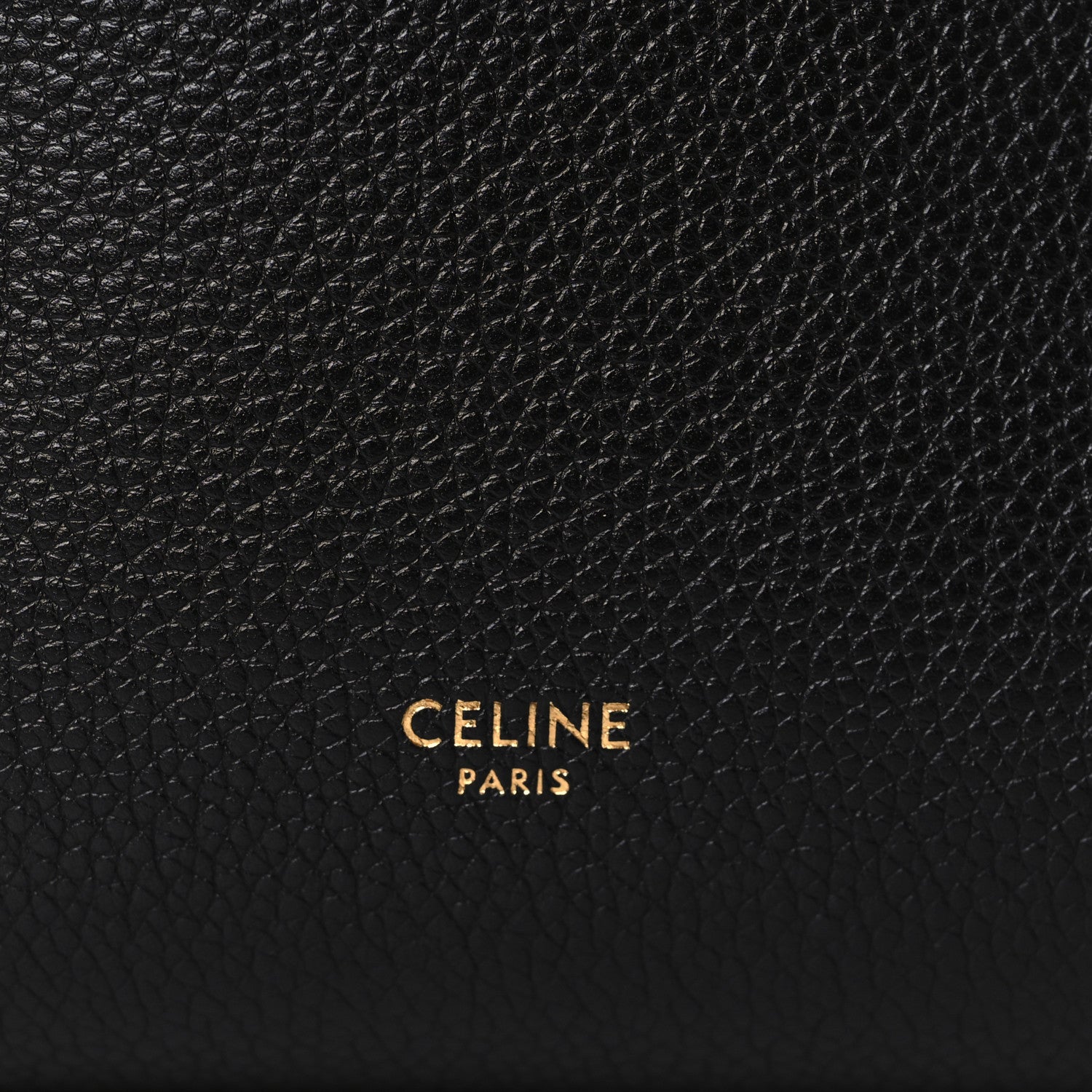 Celine Soft Grained Calfskin Small Sangle Bucket Bag Black 6 of 8