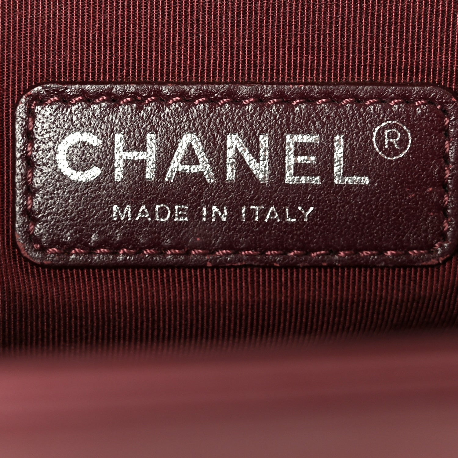 Chanel Velvet Tweed Quilted Medium Boy Flap Burgundy 6 of 10