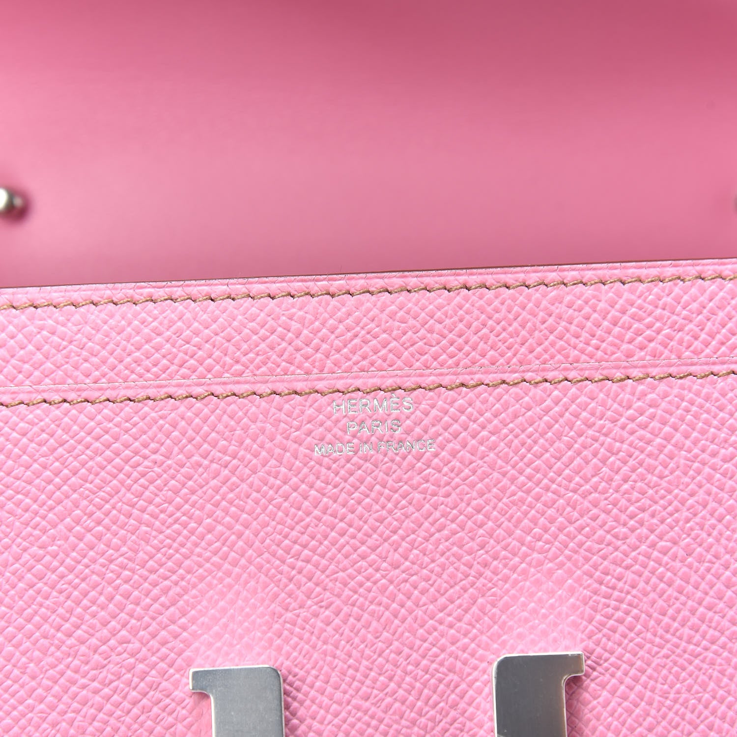 Hermes Epsom Constance Wallet To Go 5P Pink 6 of 6