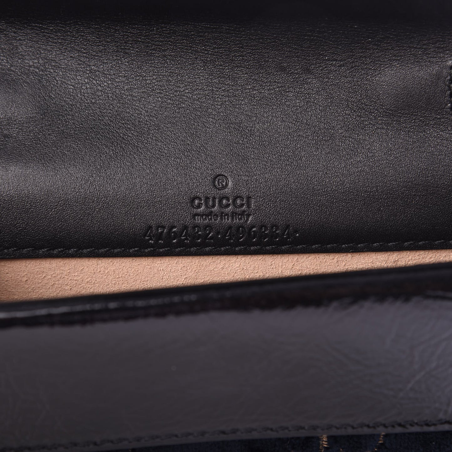 Velvet GG Monogram Super Mini Dionysus Shoulder Bag Blue Beige Black