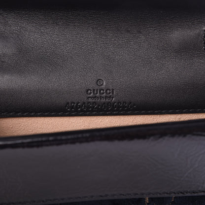 Gucci Velvet GG Monogram Super Mini Dionysus Shoulder Bag Blue Beige Black 5 of 8