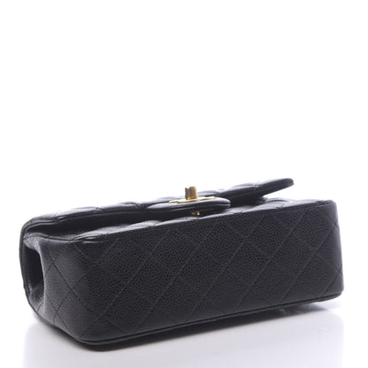 Chanel Caviar Quilted Mini Rectangular Flap Black 4 of 11