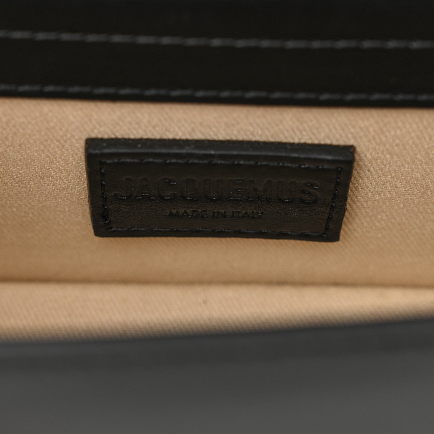 Jacquemus Smooth Calfskin Le Bambino Black 6 of 12