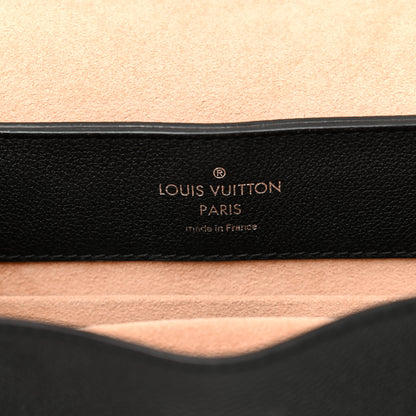 Louis Vuitton Calfskin Lockme Ever BB Black 6 of 10