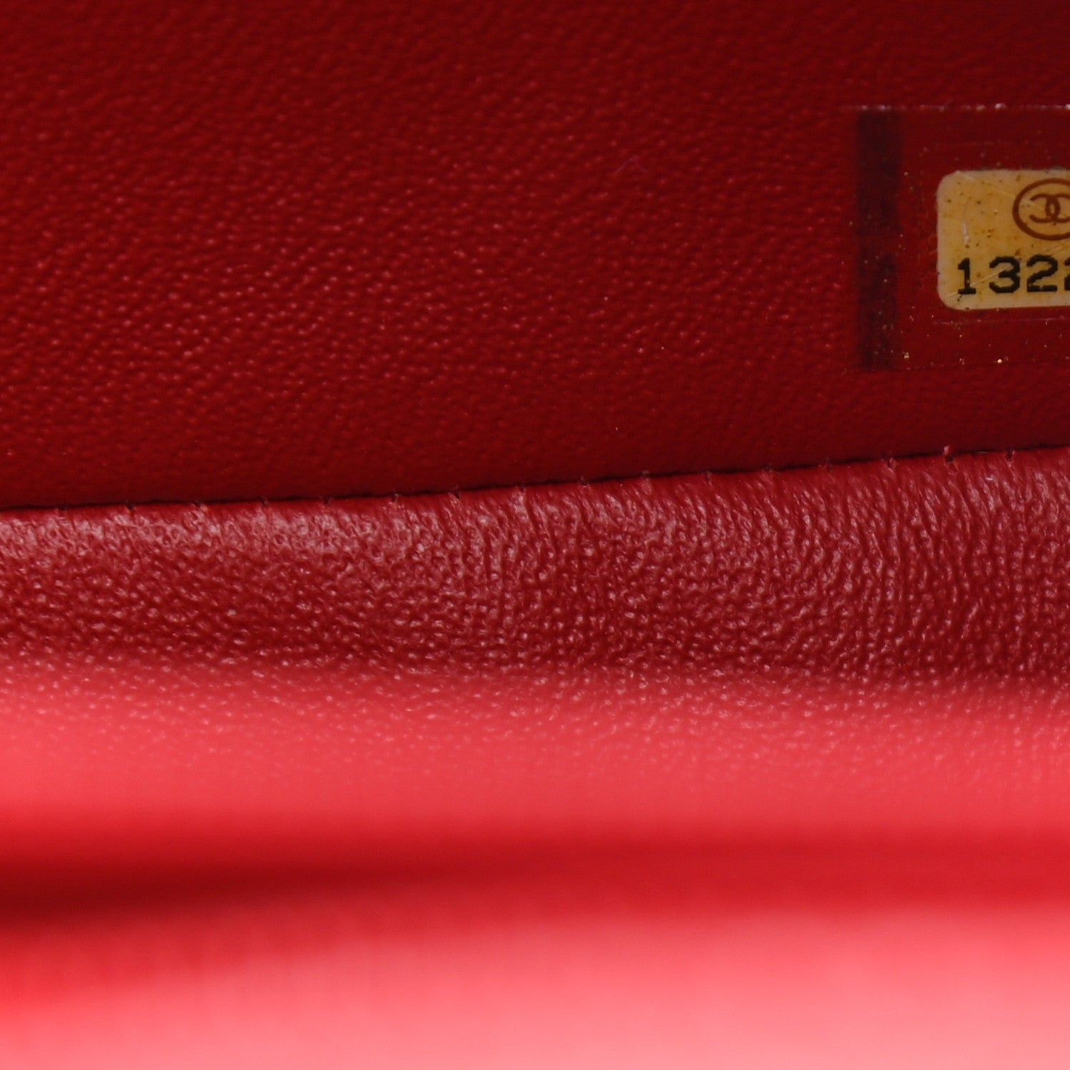 Chanel Caviar Quilted Jumbo Single Flap Red 7 of 10