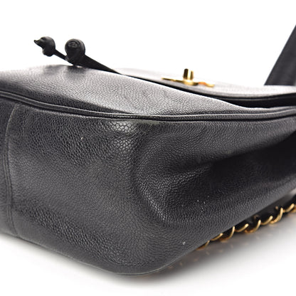 Chanel Caviar CC Backpack Black 11 of 12