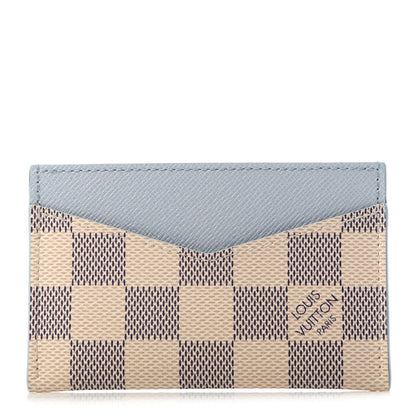 Louis Vuitton Damier Azur Daily Card Holder Olympe Blue 1 of 5