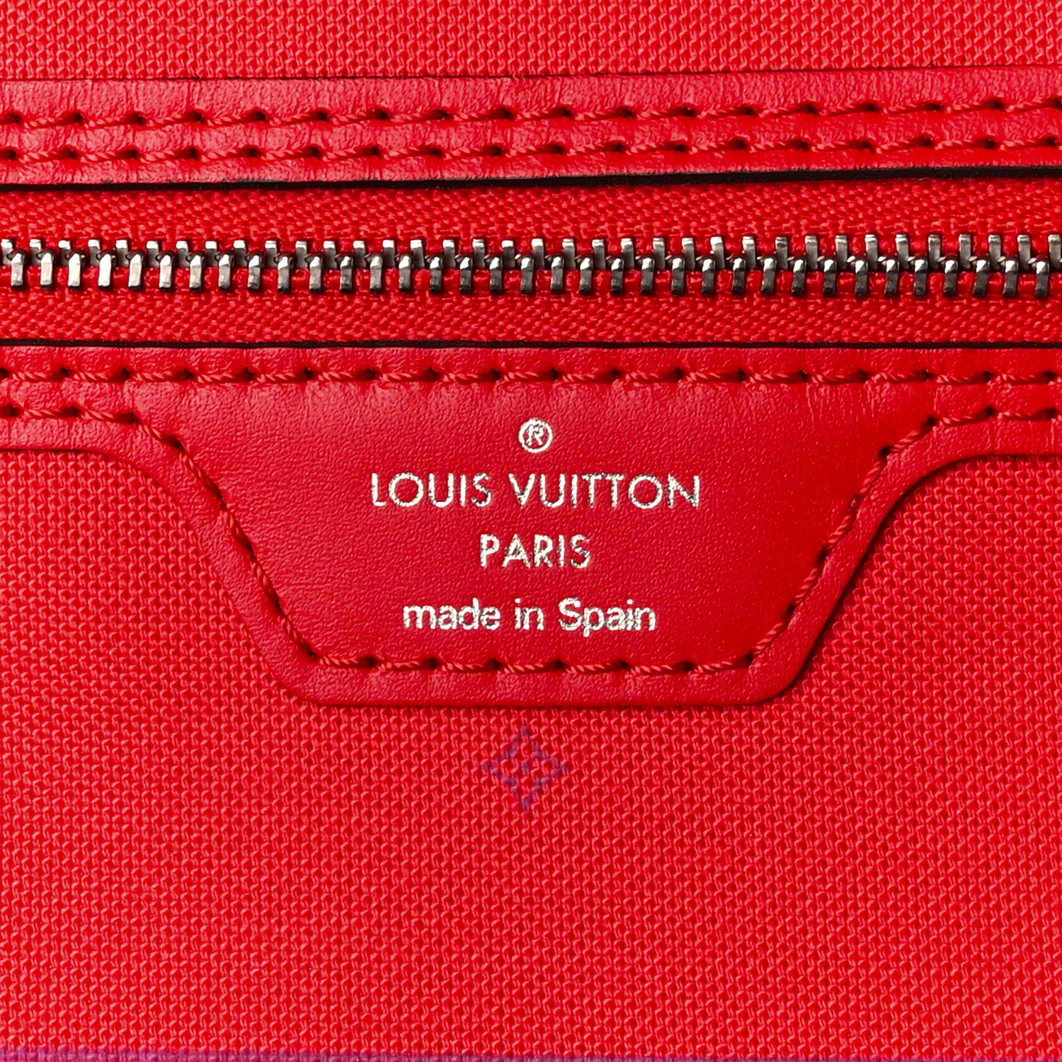 Louis Vuitton Monogram Escale Neverfull MM Rouge 9 of 15