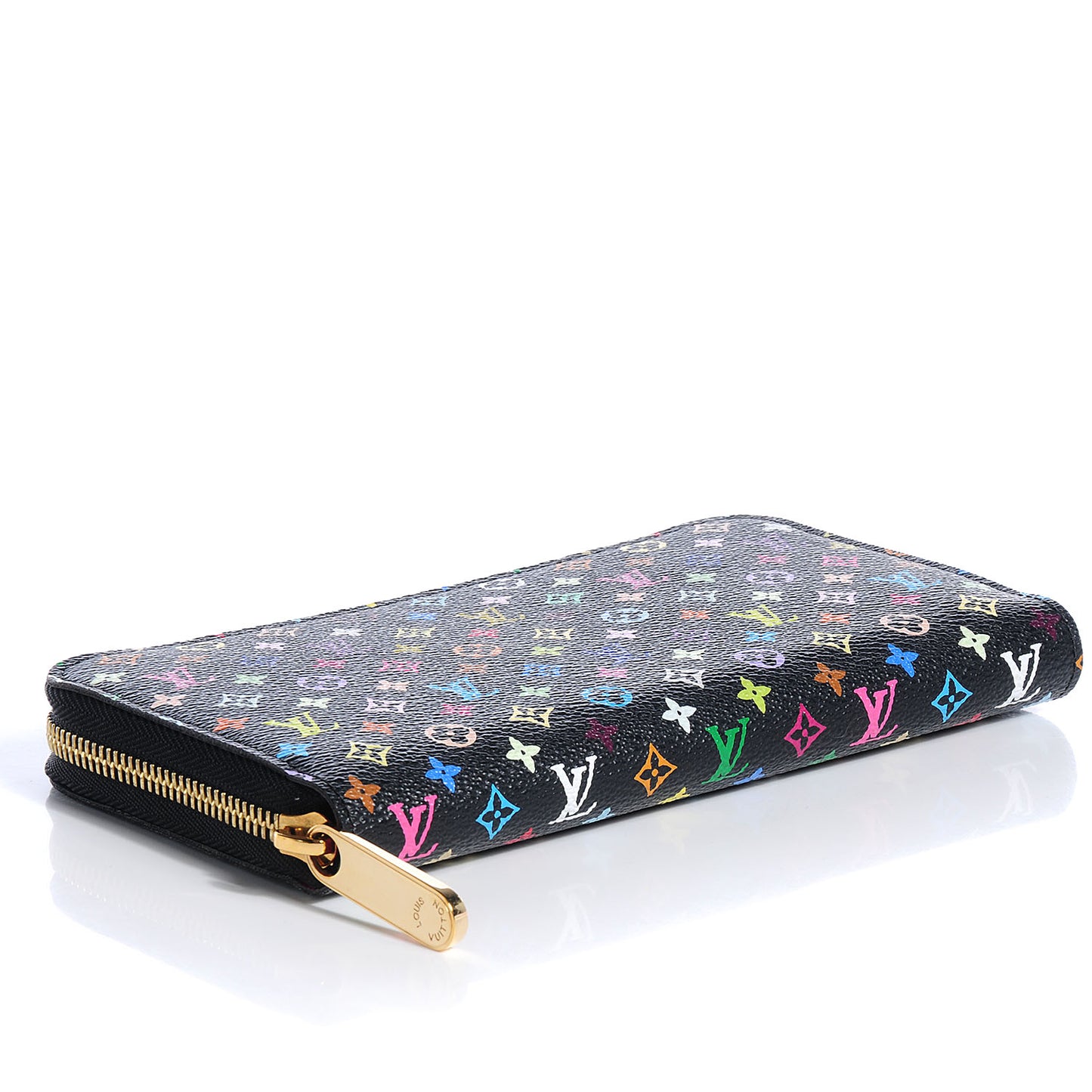 Monogram Multicolor Zippy Wallet Black Grenade