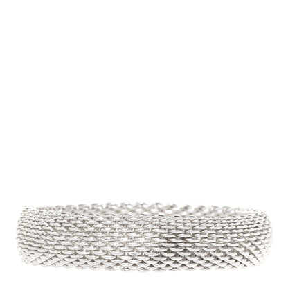 Tiffany Sterling Silver Somerset Mesh Bracelet 3 of 4