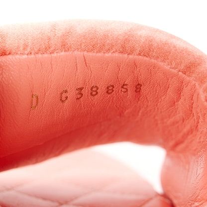 Chanel Satin Mule Sandals 36.5 Pink 17 of 18