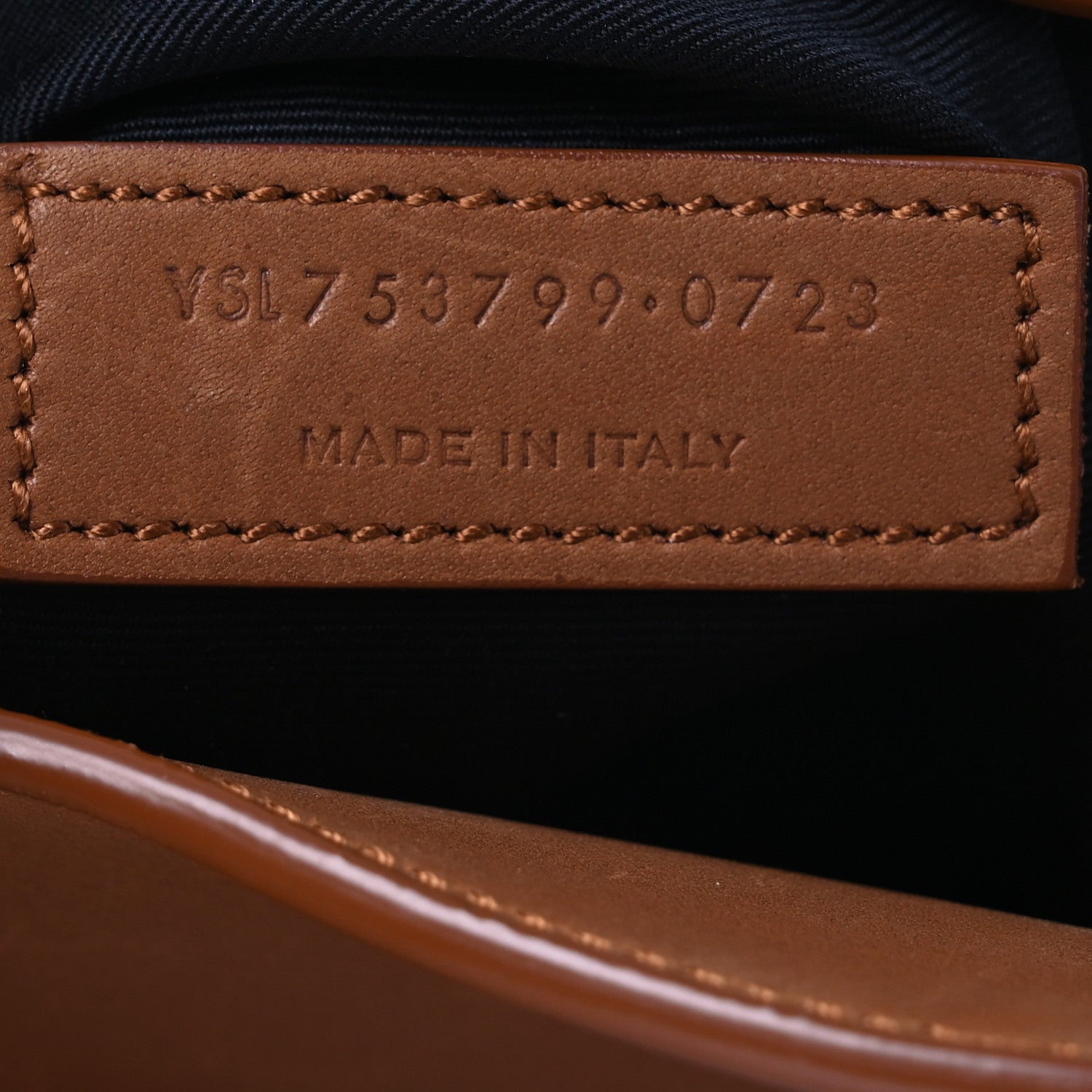 Saint Laurent Smooth Calfskin Small Sienna Shoulder Bag Brick 7 of 14