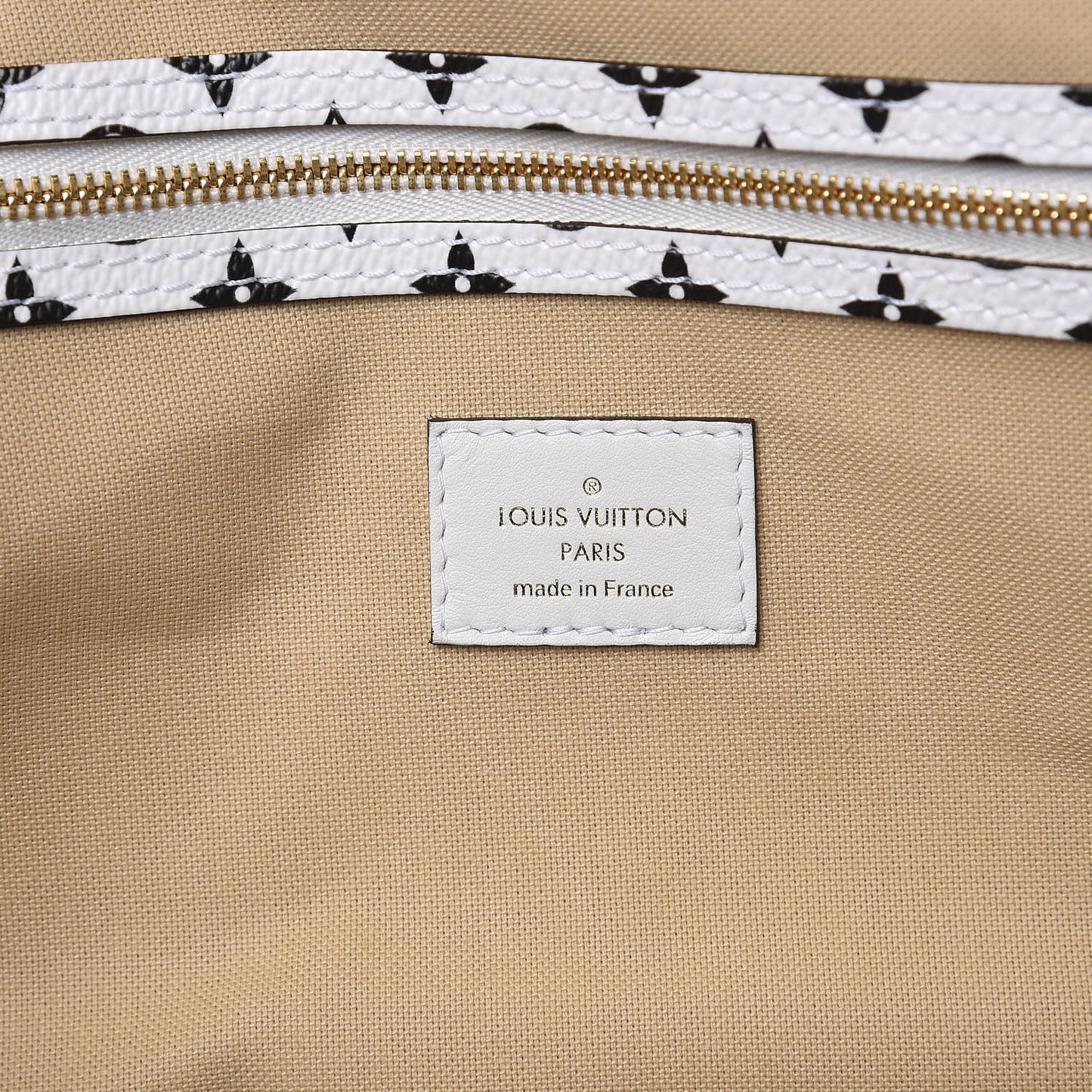 Monogram Giant Keepall Bandouliere 50 Kaki Beige
