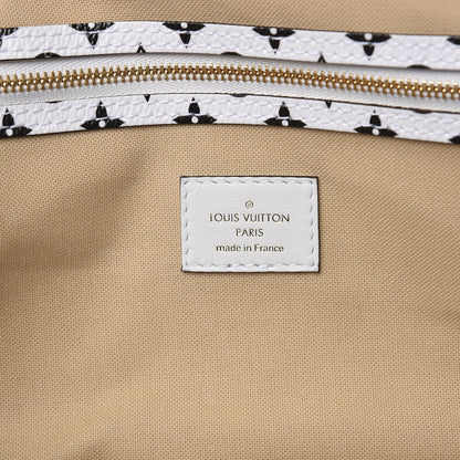 Louis Vuitton Monogram Giant Keepall Bandouliere 50 Kaki Beige 6 of 7